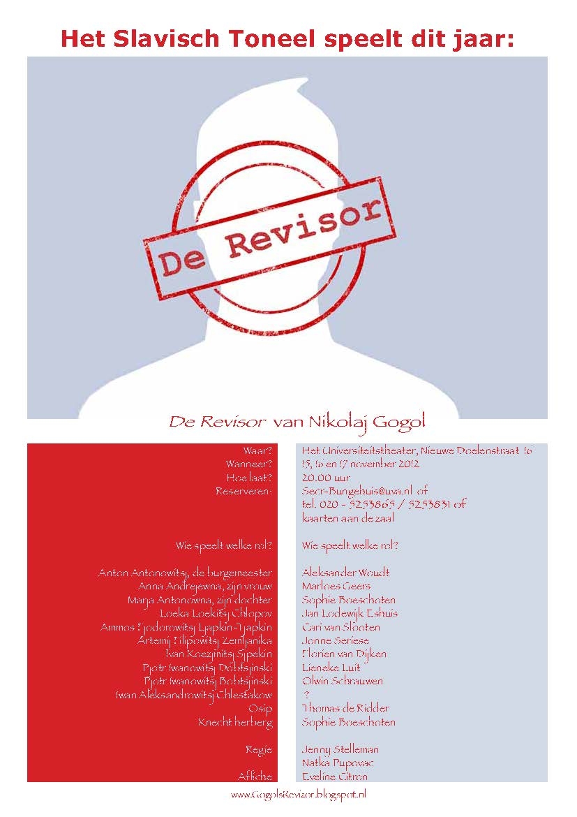 (door Eveline Citron) Affiche De Revisor